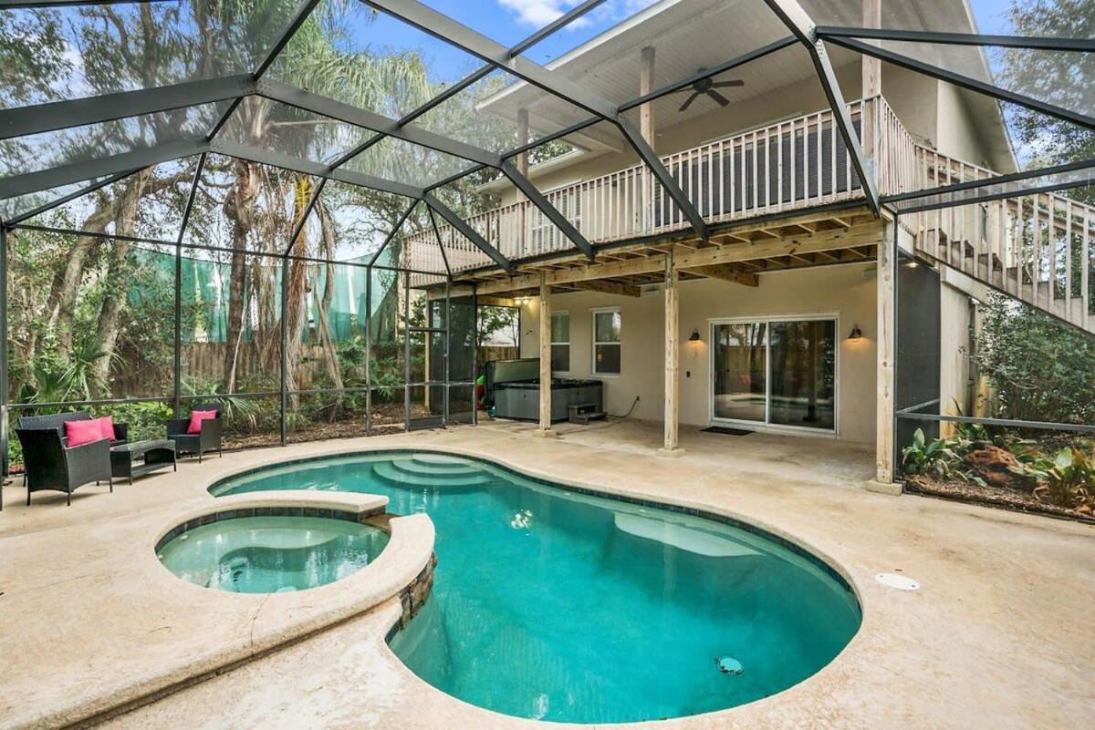 Pool + Hot Tub, Dock, Fishing, Near Beach! Сент Августин Екстериор снимка